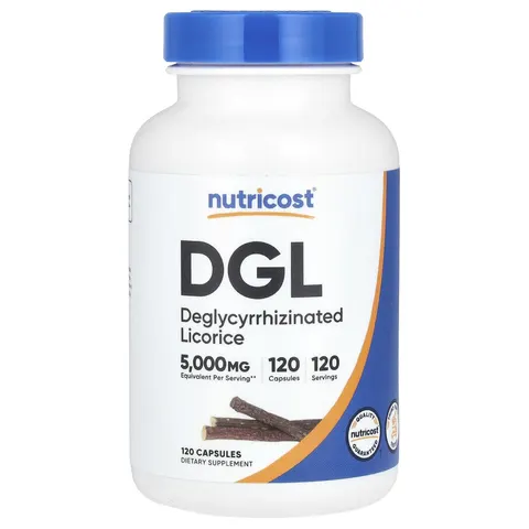 Nutricost, DGL, 5,000 mg, 120 Capsules – image 2