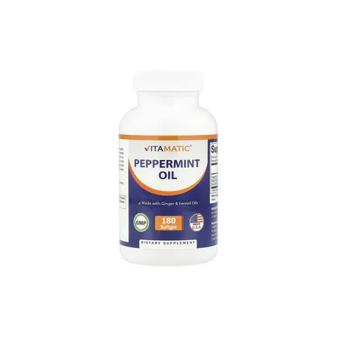 Vitamatic, Peppermint Oil, 180 Softgel – image 2