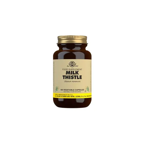 Solgar Milk Thistle 100 Capsules – image 2