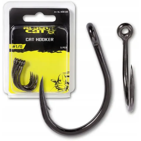 Haczyki Black Cat 1/0 Cat Hooker Dg – zdjęcie 4