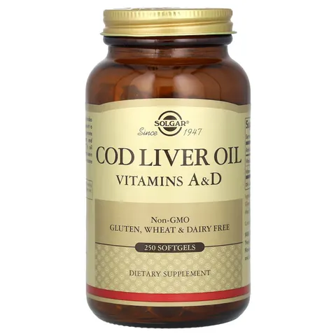 Solgar Cod Liver Oil Softgels 250 – image 3