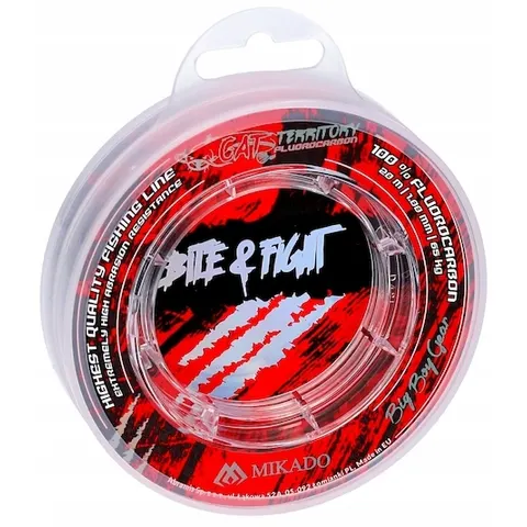 Fluorocarbon Mikado 100% Cat Territory 0,50mm 20m – zdjęcie 2