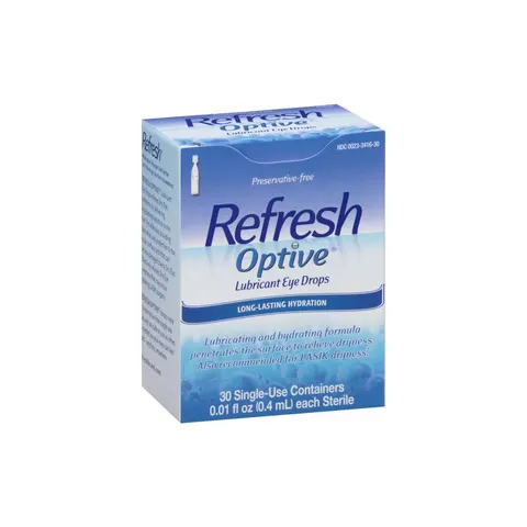 Refresh optive lubricant eye drops 30-0.01 fl. Oz. – image 2