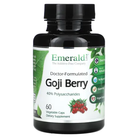 Emerald Laboratories, Goji Berry, 60 Vegetable Caps – image 2