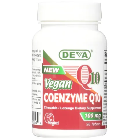 Deva Nutrition - Vegan Coenzyme Q10 100 mg. - 90 Tablets – image 2