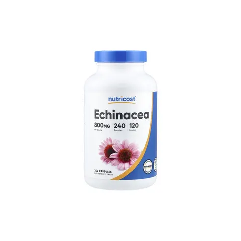 Nutricost, Echinacea, 240 Capsules (400 mg per Capsule) – image 2