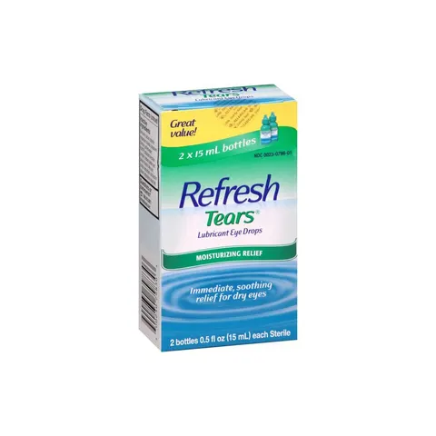 Refresh Lubricant Eye Drops Value Size Refresh Tears, 0.5 Oz. Bottles, 2 Pk – image 2