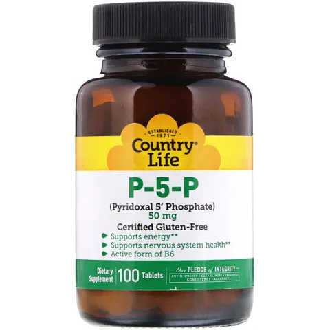 Country Life, P-5-P, 100 Tablets – image 2