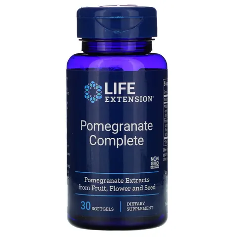 Life Extension, Pomegranate Complete, 30 Softgels – image 2