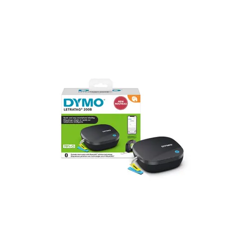 DYMO LetraTag LT-200B Bluetooth schwarz inkl 2 Bänder Gratis – Bild 2