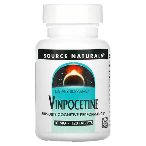 Source Naturals, Vinpocetine, 10 mg, 120 Tablets – image 2