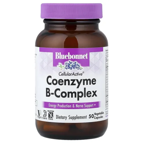 Bluebonnet Nutrition, Coenzyme B-Complex, 50 Vegetable Capsules – image 3