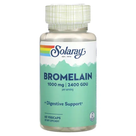 Solaray Bromelain 60 Vegetable Capsules – image 3