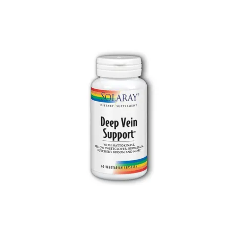 Solaray Deep Vein Support Capsules, 60 Ct – image 2