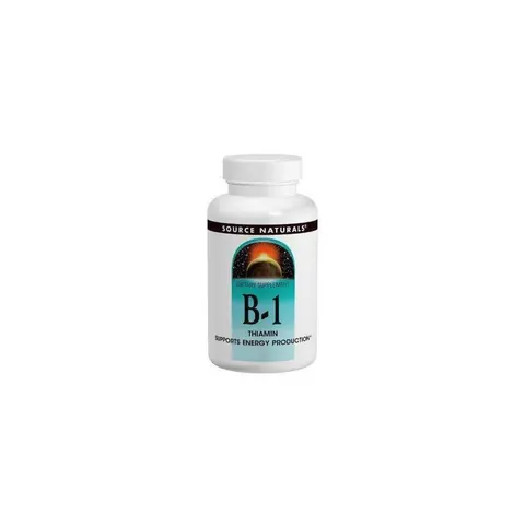 Source Naturals, High Potency B-1, 100 Tablets – image 2