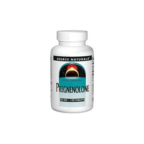 Source Naturals Pregnenolone 25 Mg 120 Tablet – image 2