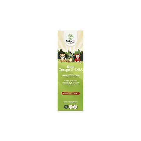 Kids Omega 3 + DHA, Pineapple – image 2