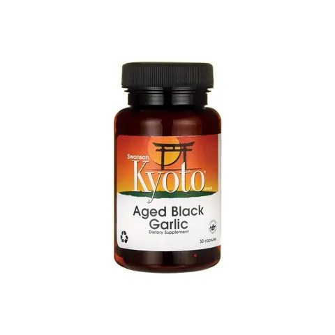 Swanson Aged Black Garlic - 30 caps – image 2