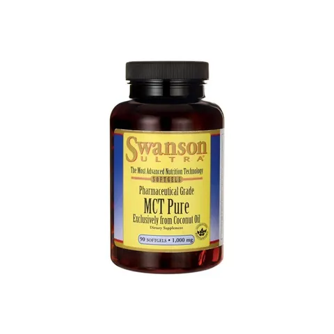 Swanson MCT Pure, 1000mg - 90 softgels – image 2