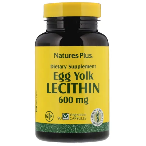 NaturesPlus Egg Lecithin 600 mg 90 Capsules – image 3