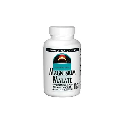 Source Naturals Magnesium Malate 625 Mg 200 Capsule – image 2