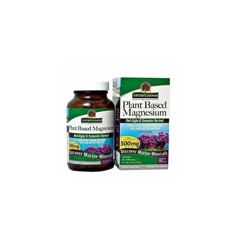 Nature'S Answer, Plant Based Magnesium 90 Cap – image 3