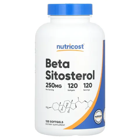 Nutricost, Beta Sitosterol, 250 mg, 120 Softgels – image 2