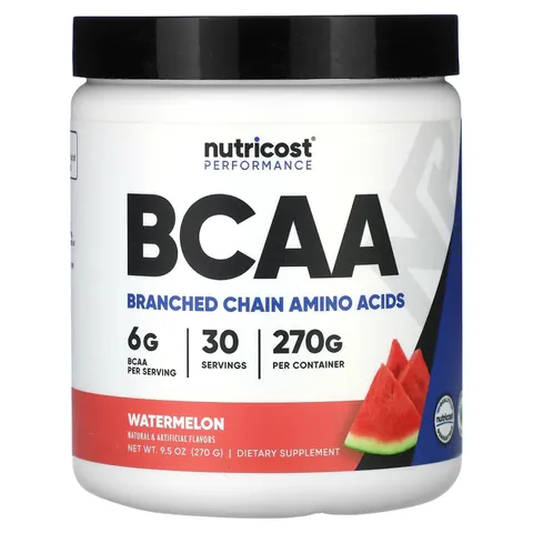 Nutricost, Performance, BCAA, Watermelon, 9.5 oz (270 g) – image 2