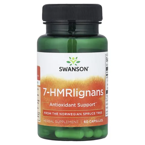 Swanson, 7-HMRlignans, 60 Capsules – image 2