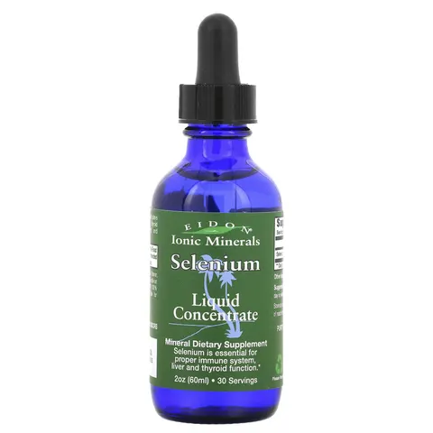 Eidon Mineral Supplements, Ionic Minerals, Selenium, Liquid Concentrate, 2 oz (60 ml) – image 2