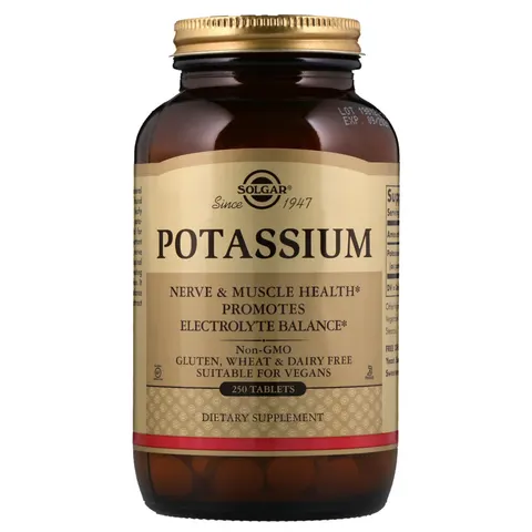 Solgar, Potassium, 250 Tablets – image 2