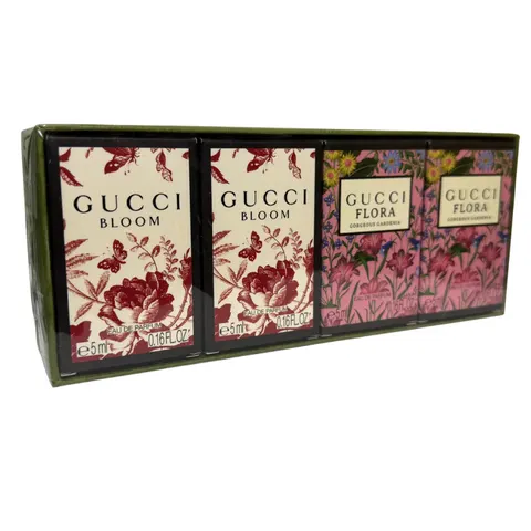 Gucci Miniature Gift Set 4x 5ml EDP Flora & Bloom – image 2