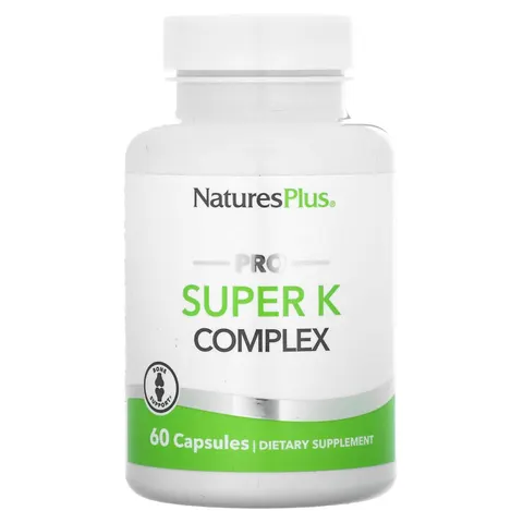 NaturesPlus, Pro Super K Complex, 60 Capsules – image 2