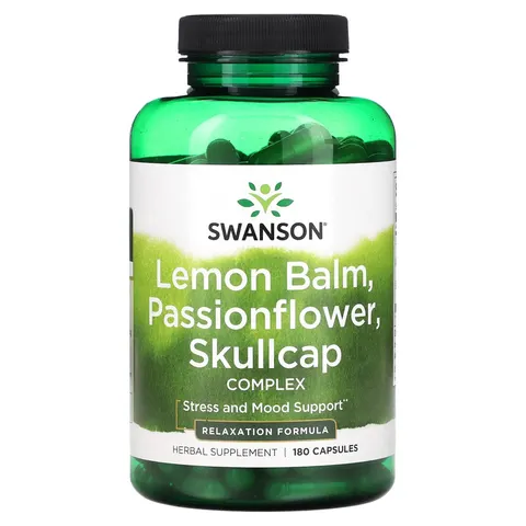 Lemon Balm, Passionflower, Complex - 180 caps – image 3