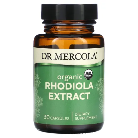 Dr. Mercola, Organic Rhodiola Extract, 30 Capsules – image 2