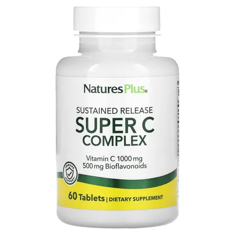 NaturesPlus Super C Complex Bioflavonoids 60 Tablets – image 3