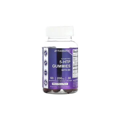 5-HTP Gummies with B6, Natural Berry – image 2