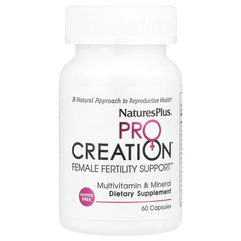 NaturesPlus, ProCreation, Female Fertility Support, 60 Capsules – image 3