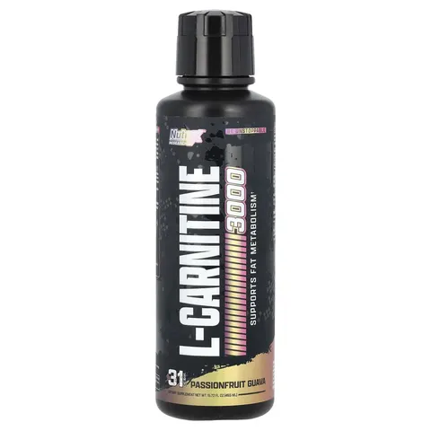 L-Carnitine 3000, Passionfruit Guava - 465 ml. – image 2