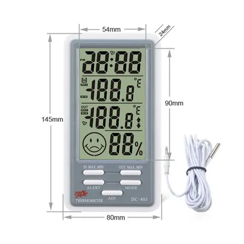 Multifunctional Digital Thermometer with Large Display 0 – image 2