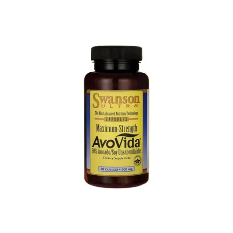 Swanson AvoVida, 300mg Maximum Strength - 60 caps – image 2