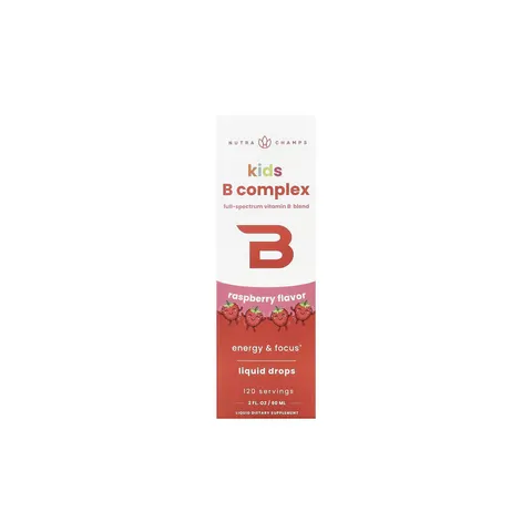 Kids B Complex, Raspberry – image 2