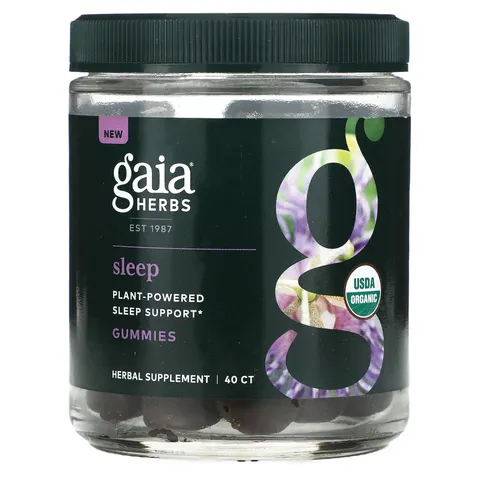 Gaia Herbs, Sleep, 40 Gummies – image 2