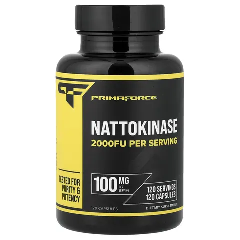 Primaforce, Nattokinase, 100 mg, 120 Capsules – image 2