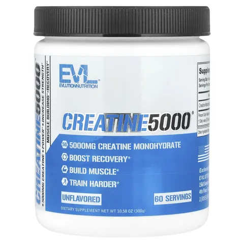 EVLution Nutrition, CREATINE5000, Unflavored, 10.58 oz (300 g) – image 2