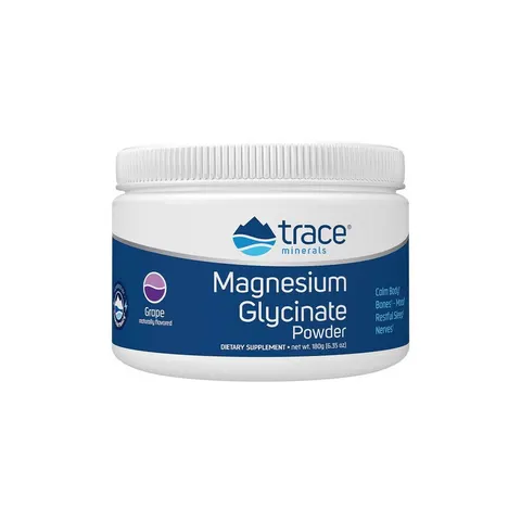 Magnesium Glycinate Powder, Grape - 180g – image 2