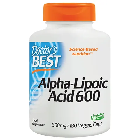 Alpha-Lipoic Acid, 600mg - 180 vcaps – image 2