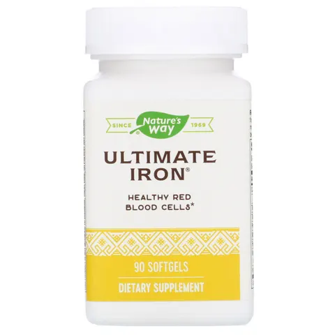 Nature's Way, Ultimate Iron, 90 Softgels – image 2