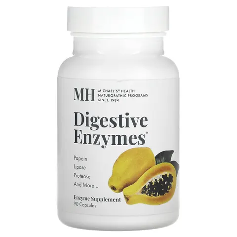 Michael's Naturopathic, Digestive Enzymes, 90 Capsules – image 2