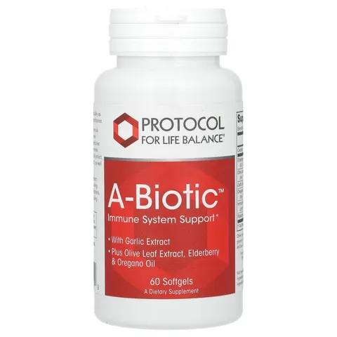 Protocol for Life Balance, A-Biotic, Immune System Support, 60 Softgels – image 2